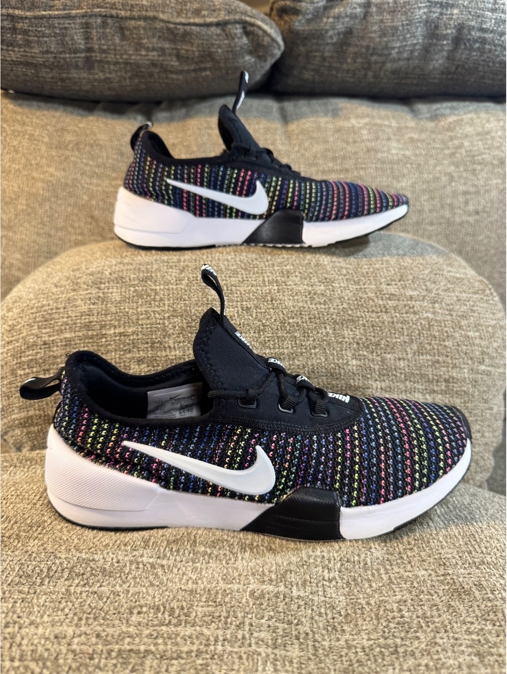 Nike Ashin Modern SE Grade School Black Multi-Color AO2129-002 Size 6.5Y